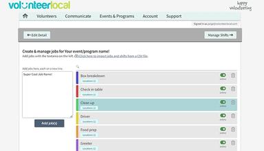 VolunteerLocal Build Unlimited Jobs