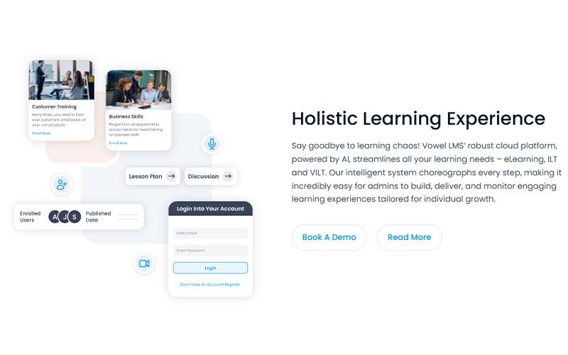 Vowel LMS Holistic Learning Experience