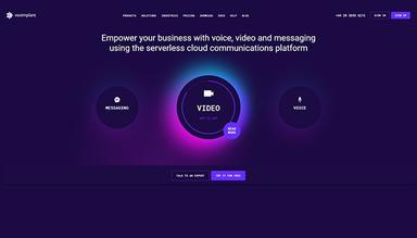 Voximplant Website Home