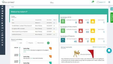 Vultus Connect Dashboard