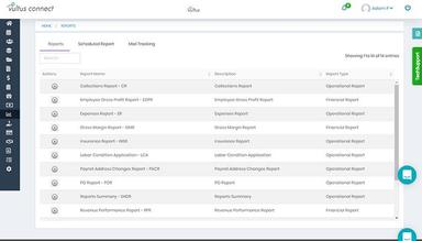 Vultus Connect Reports