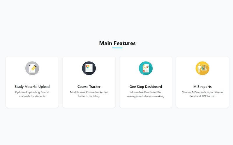 WARALS LMS Main Features