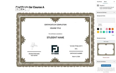 WP-Courseware-Certificate-Builder