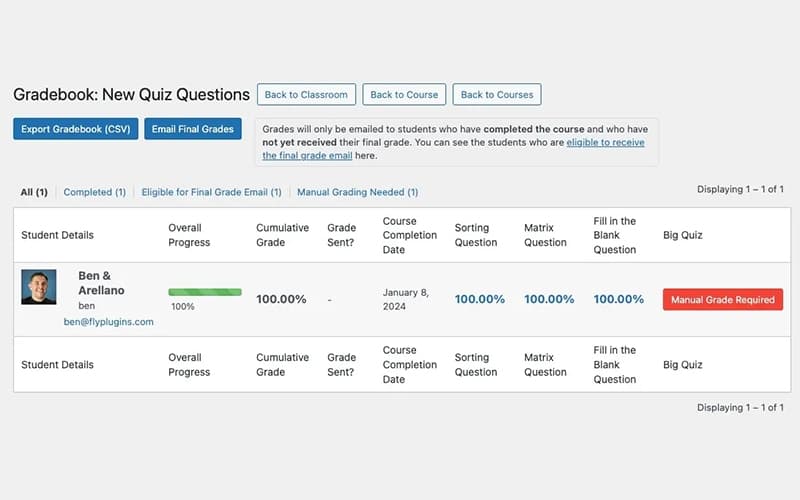 WP-Courseware-Grade-Book
