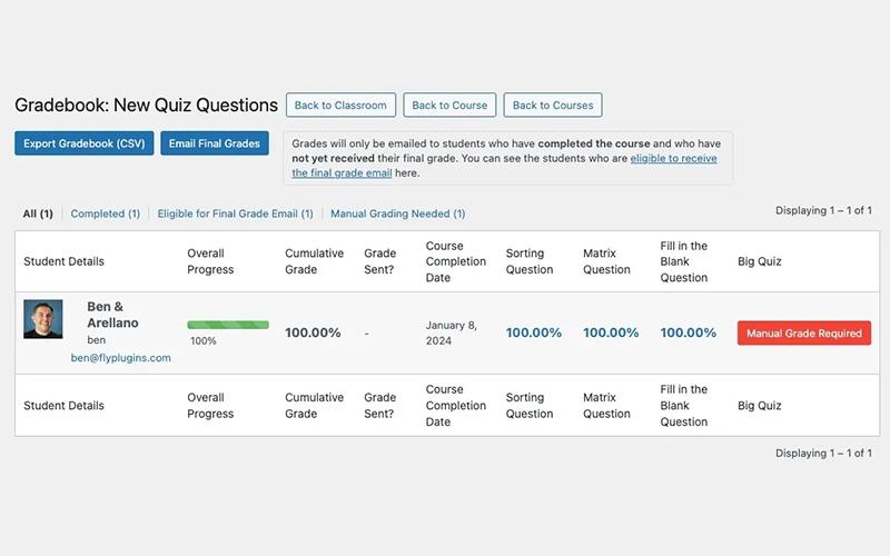 WP-Courseware-Grade-Book