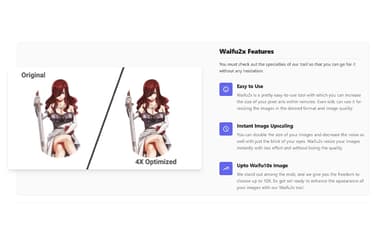 Waifu2x Originial Vs. 4x Optimized