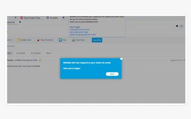 WalkMe Configure Email Widget