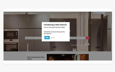 WalkMe Example On-Page Popup