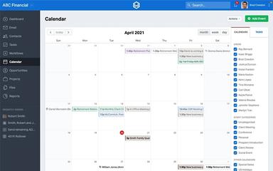 Wealthbox Calendar