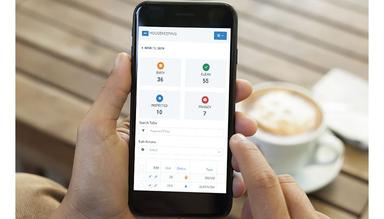 WebRezPro Mobile housekeeping report