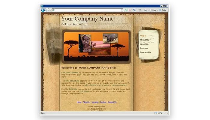 Web.com Website Creation