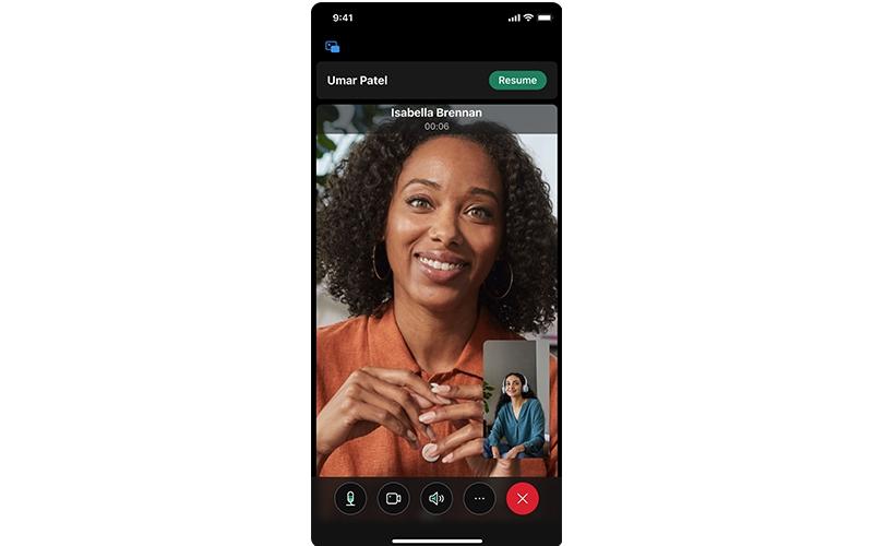 Webex Calling Video