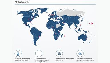 Westcon Comstor Global Reach