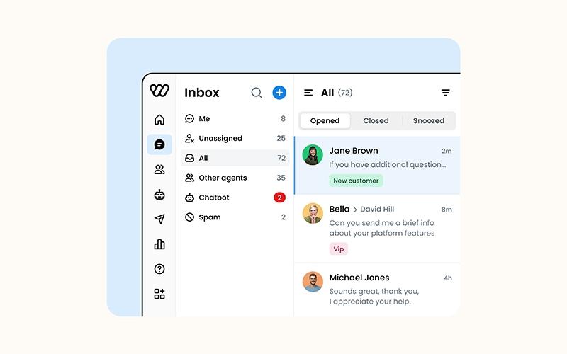 Whelp Inbox
