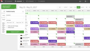 When I Work Schedule Dashboard