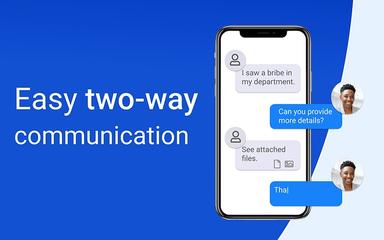 Whistleblower Software Easy Two Way Communication