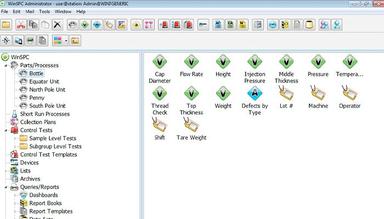 WinSPC Super simple setup using a visual explorer user interface.