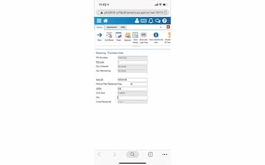 Epicor Prophet 21 Wireless Warehouse Management Receiving