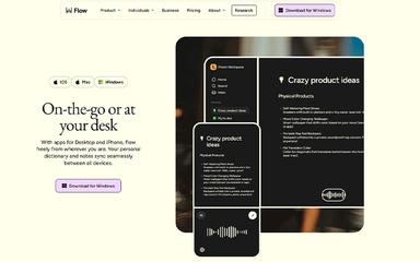 Wispr Flow At Your Desk