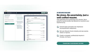 WonsultingAI Resume Builder