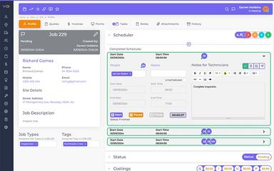 WordDash Job Scheduling