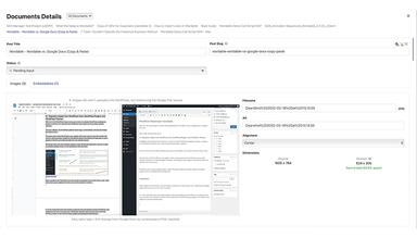Wordable Edit document details