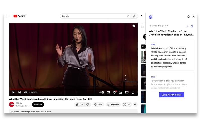 Wordtune: Summarize YouTube Videos