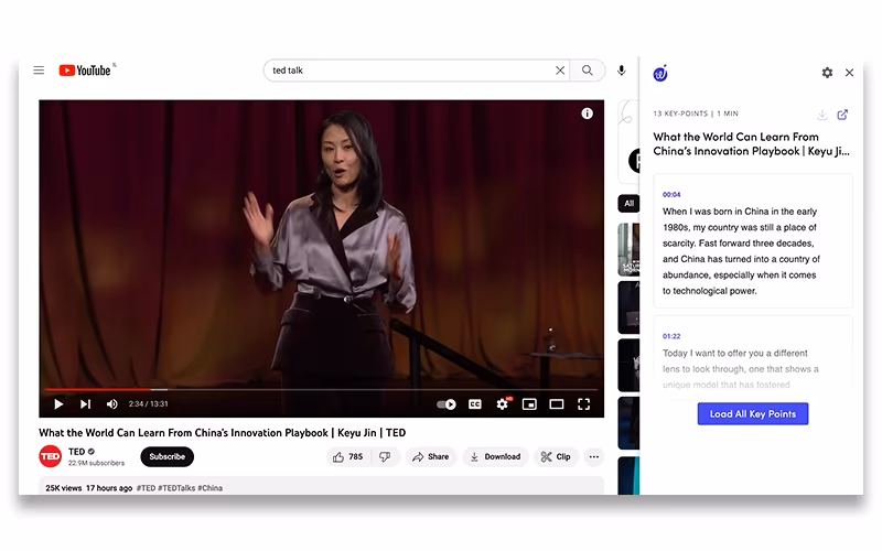 Wordtune: Summarize YouTube Videos
