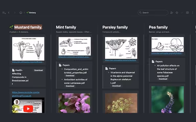 WorkFlowy Fracta Kanban Boards