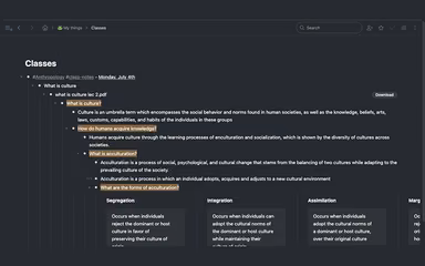 WorkFlowy Taking Notes