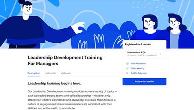 Live Training Events