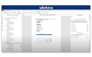 Workiva Testing