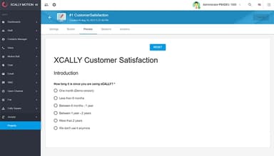 XCALLY Customer Satisfaction