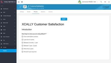 XCALLY Customer Satisfaction