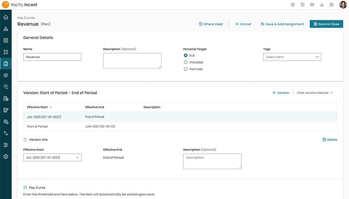 Xactly Incent Design Plans Effortlessly