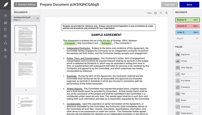 Xodo Sign Document Editor