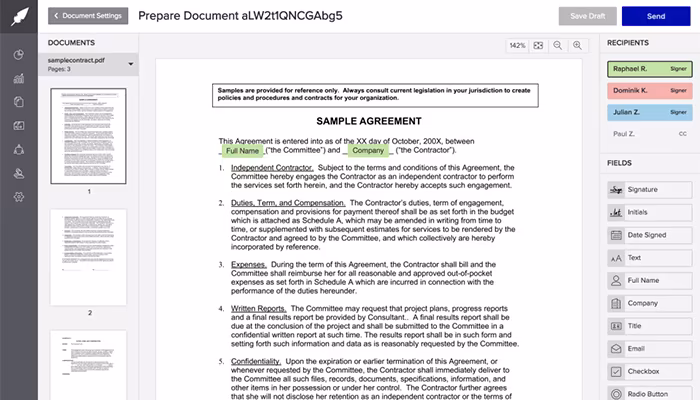 Xodo Sign Document Editor