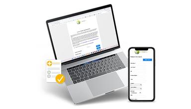 Yapi Mobile friendly new patient online forms