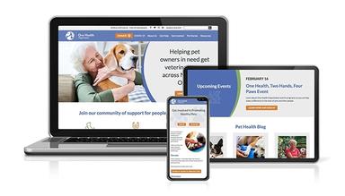 Yodelpop Web Mock up OneHealth