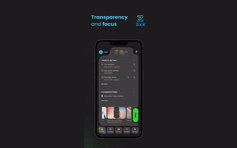 Zack Dashboard