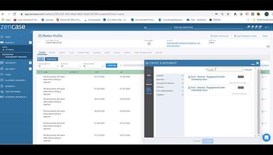 ZenCase Litigation Document Automation