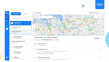 Zeo Route Planner Tracking Routes