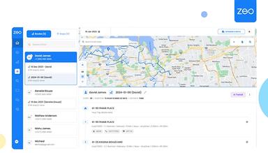 Zeo Route Planner Tracking Routes
