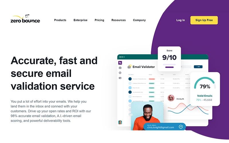 ZeroBounce email validation