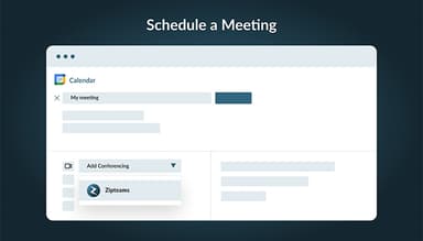 Zipteams Integration with Google & Outlook Calendars