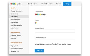 Zoho Assist Rebranding