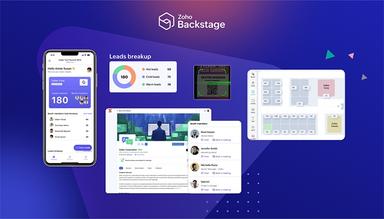 Zoho Backstage software Exhibition Management