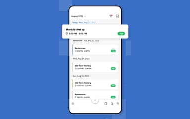 Zoho-Calendar Meet Ups