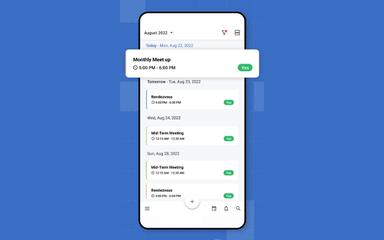 Zoho-Calendar Meet Ups