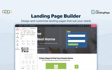 Zoho LandingPage Builder